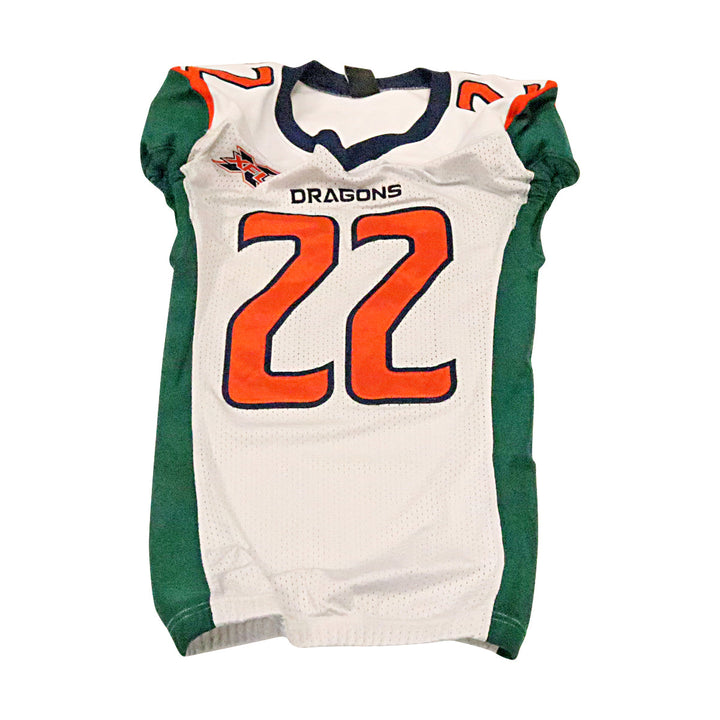 Trey Coleman Seattle Dragons 2020 Game Issued Away Jersey S