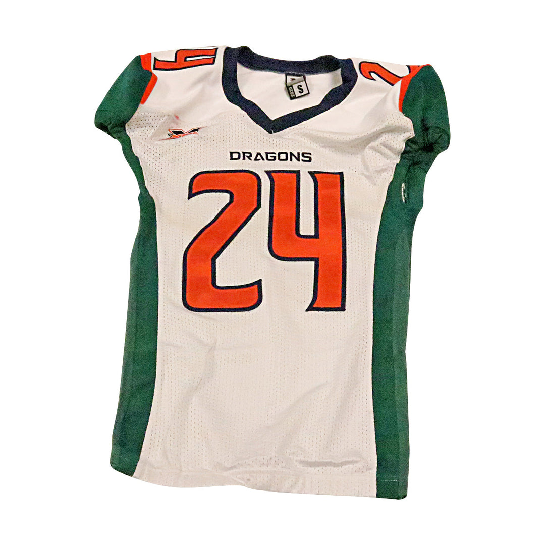 Mark Myers Seattle Dragons 2020 Game Issued Away Jersey S