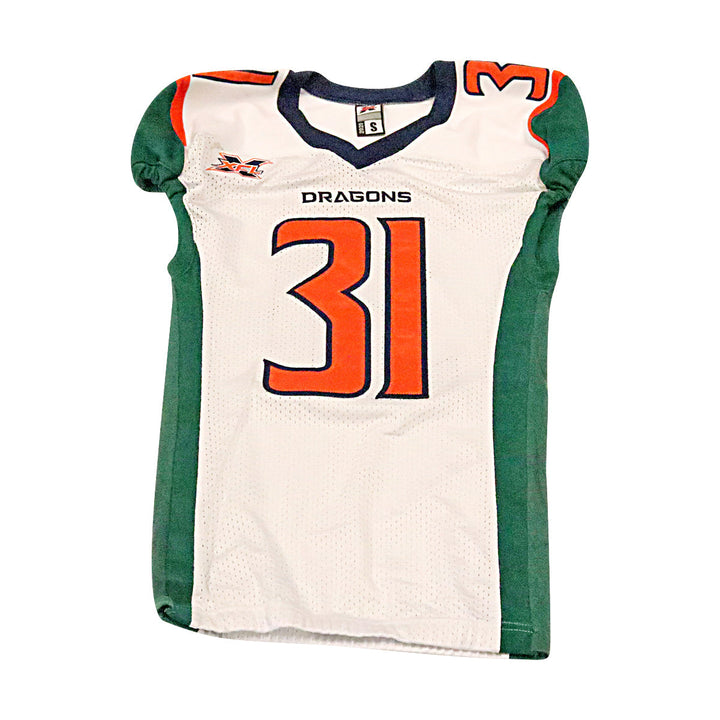 Ja'Quan Gardner Seattle Dragons 2020 Game Issued Away Jersey S