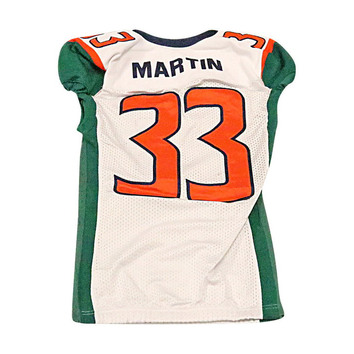 Jordan Martin Seattle Dragons 2020 Game Used Away Jersey S