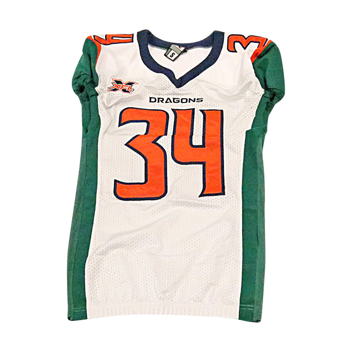 Jeremy Clark Seattle Dragons 2020 Game Issued Away Jersey S