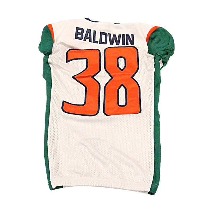 Baldwin Seattle Dragons 2020 Game Used Away Jersey M