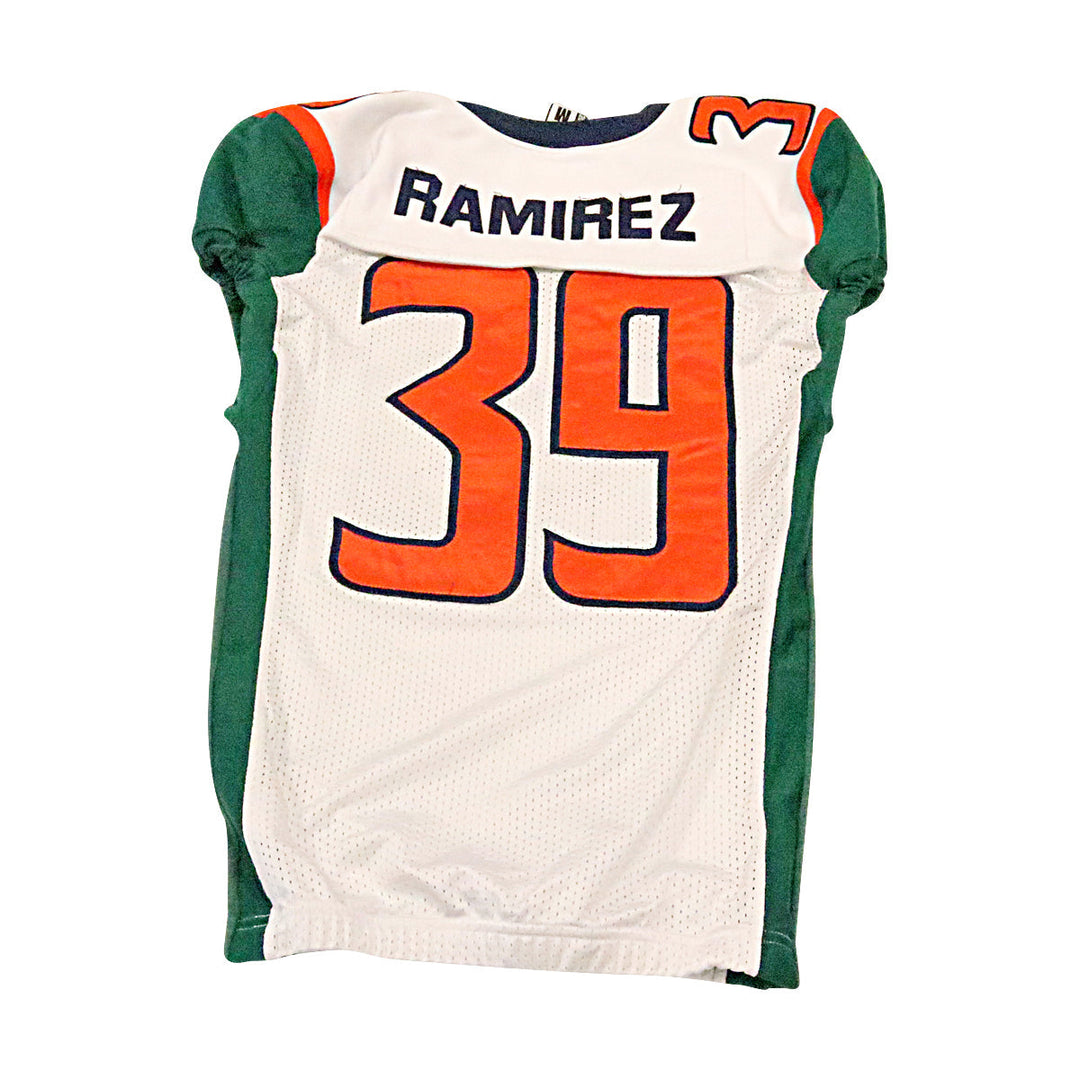 Santos Ramirez Seattle Dragons 2020 Game Used Away Jersey M
