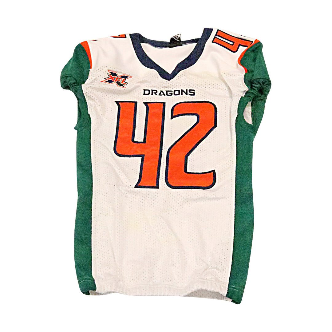 Seattle Dragons 2020 #42 Team Issued Away Jersey M