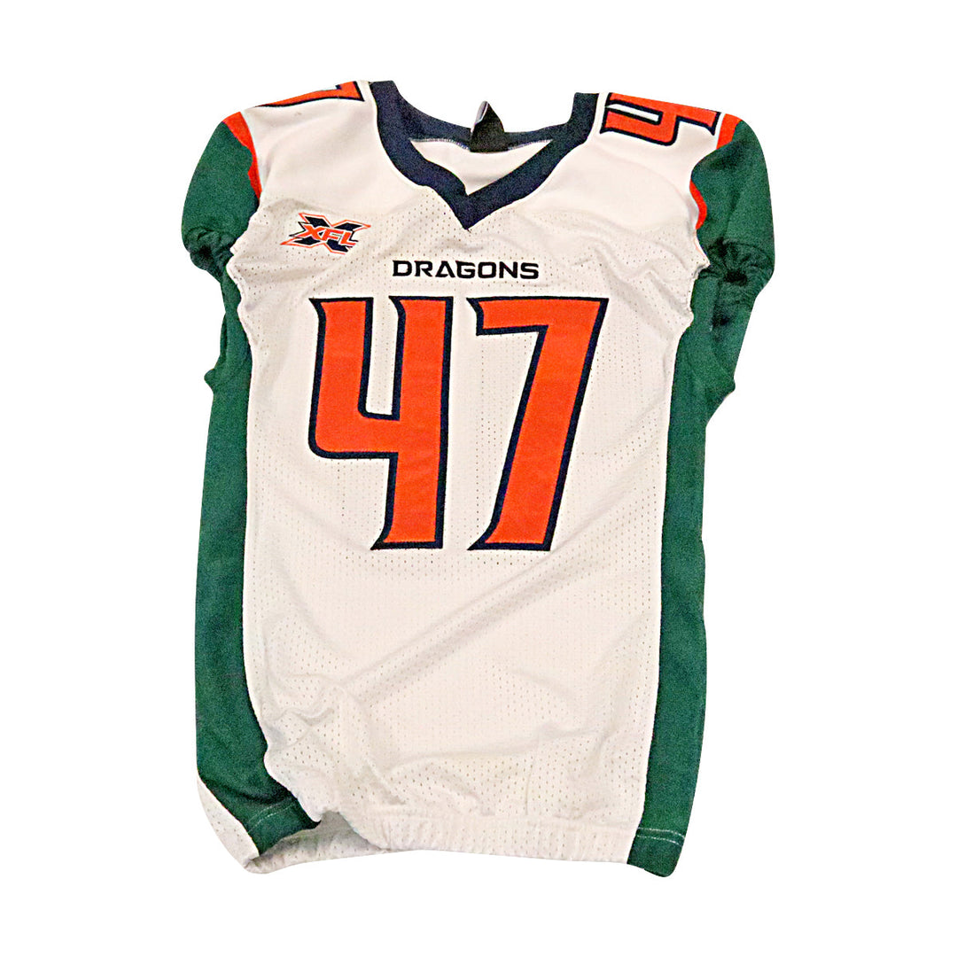 Seattle Dragons 2020 #47 Team Issued Away Jersey M