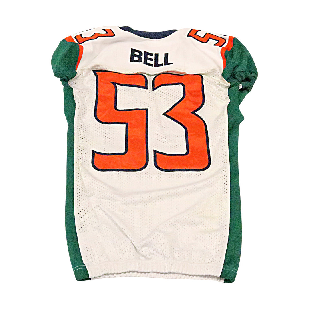 Bell Seattle Dragons 2020 Game Used Away Jersey M