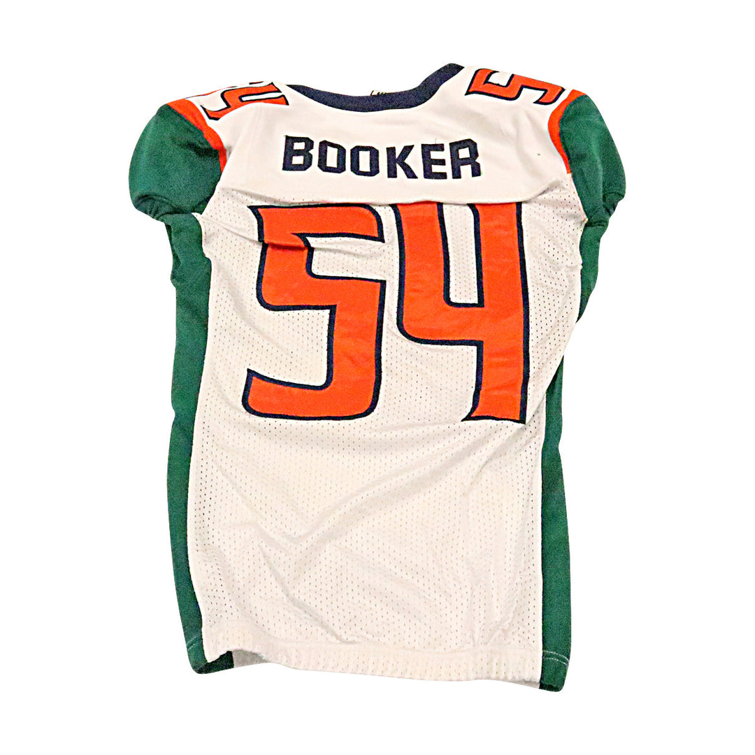 Booker Seattle Dragons 2020 Game Used Away Jersey M