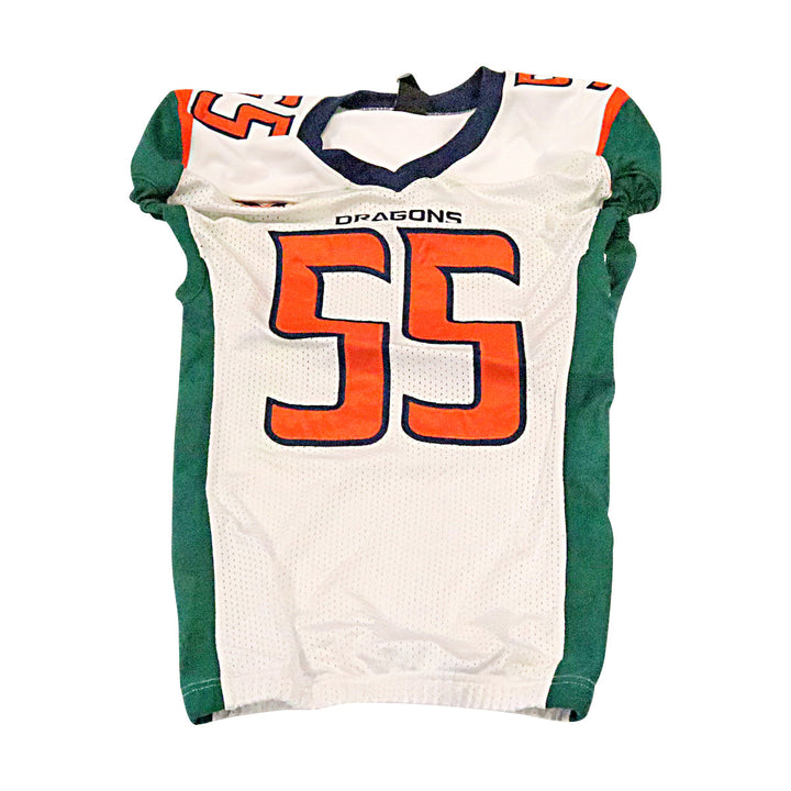 Seattle Dragons 2020 #55 Team Issued Away Jersey M