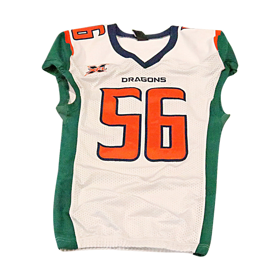 Nyles Morgan Seattle Dragons 2020 Game Issued Away Jersey M