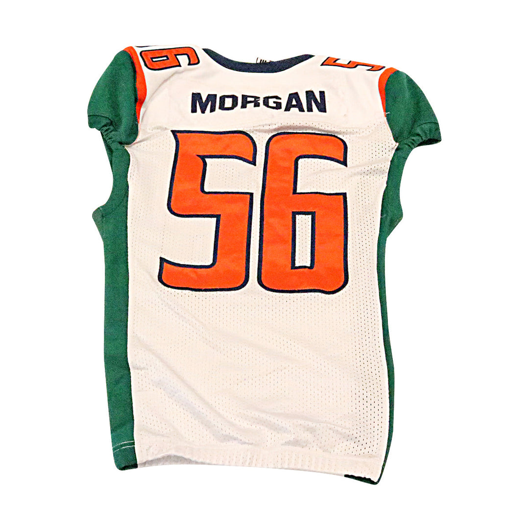 Nyles Morgan Seattle Dragons 2020 Game Used Away Jersey M