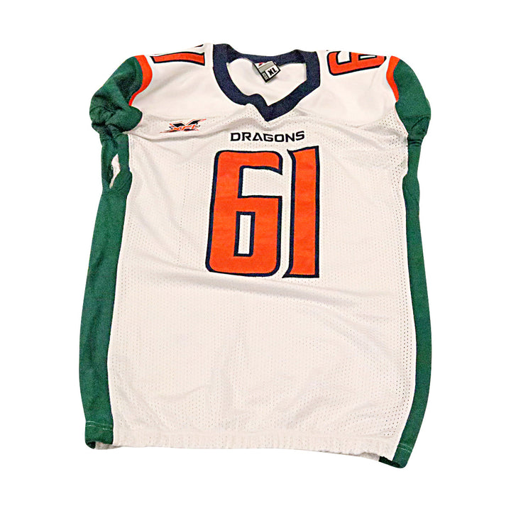 Seattle Dragons 2020 #61 Team Issued Away Jersey XL