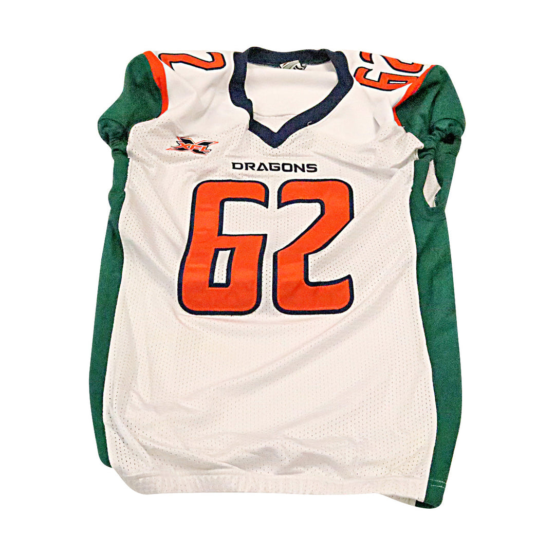 Seattle Dragons 2020 #62 Team Issued Away Jersey XL