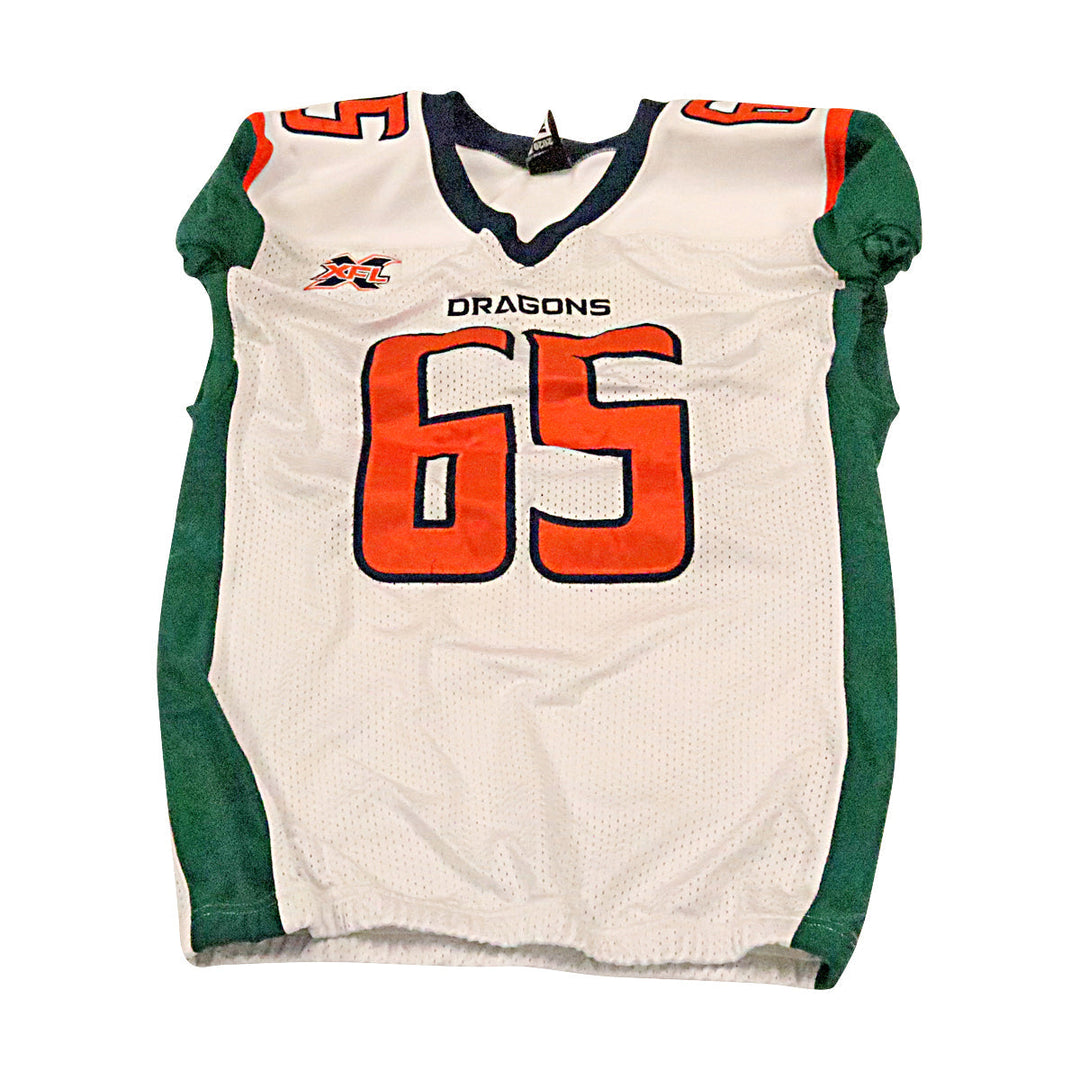 Seattle Dragons 2020 #65 Team Issued Away Jersey XL