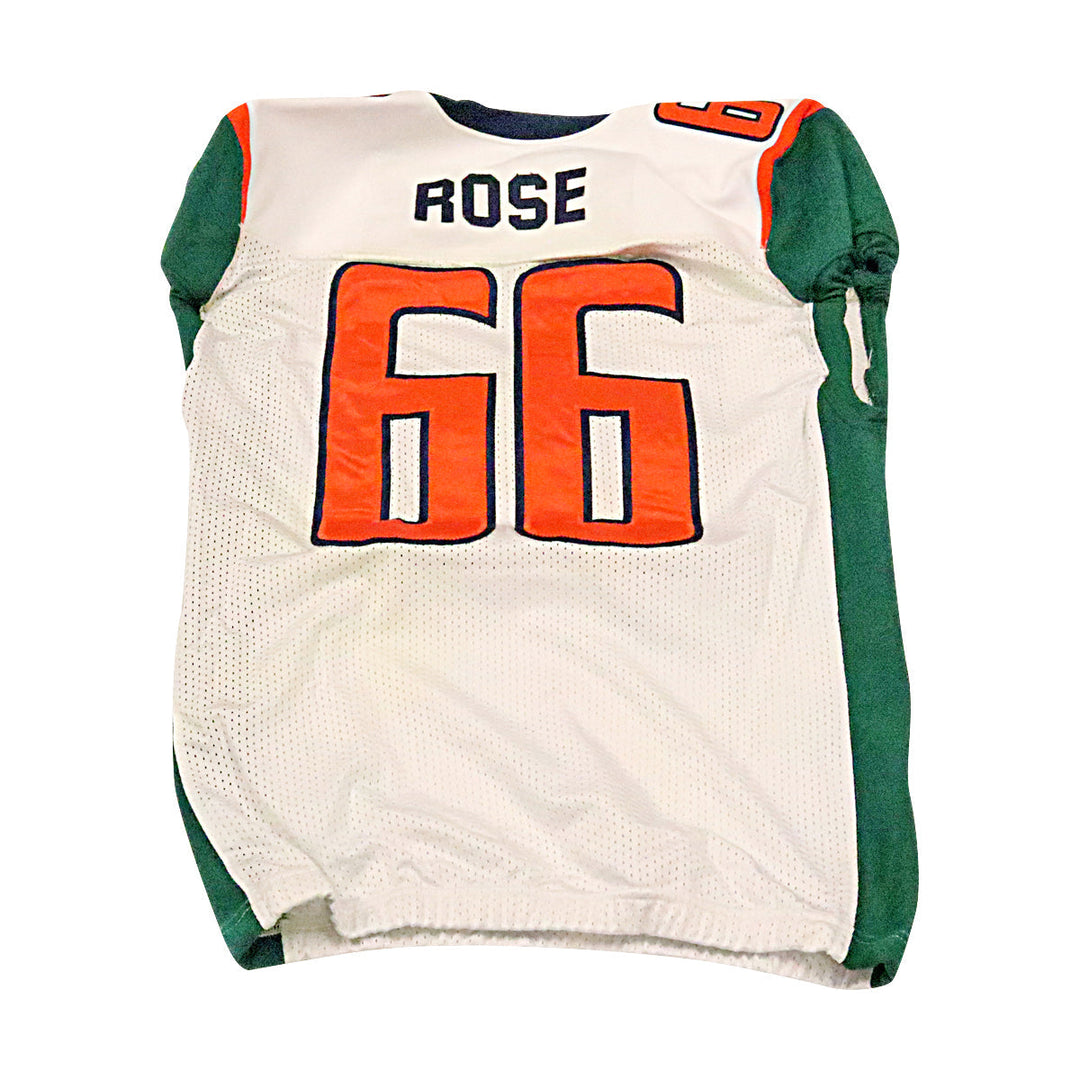 Rose Seattle Dragons 2020 Game Used Away Jersey XL