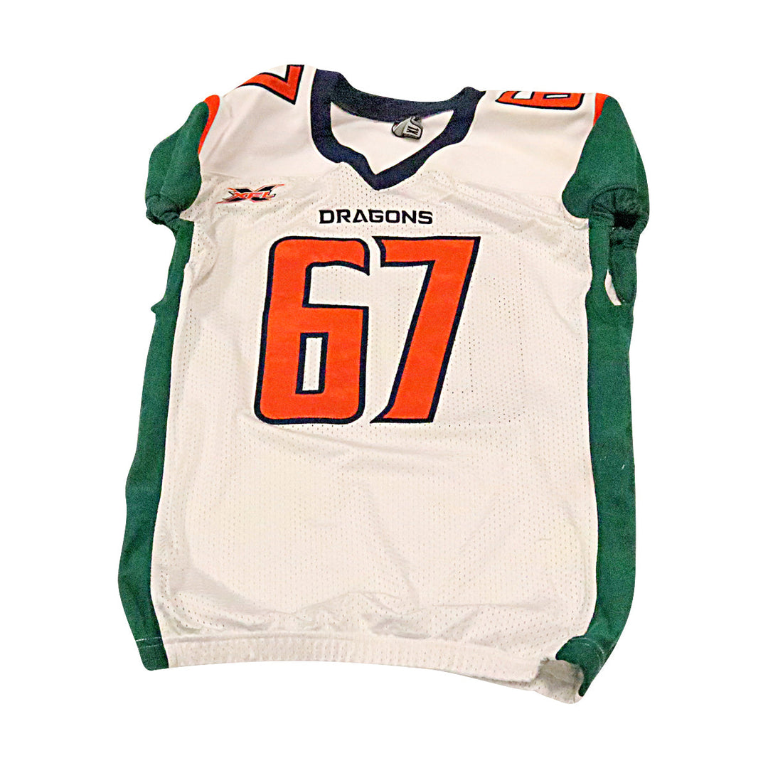 Seattle Dragons 2020 #67 Team Issued Away Jersey XL