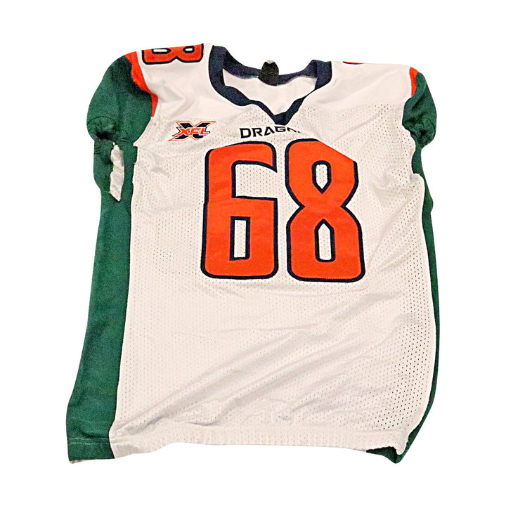 Seattle Dragons 2020 #68 Team Issued Away Jersey XL