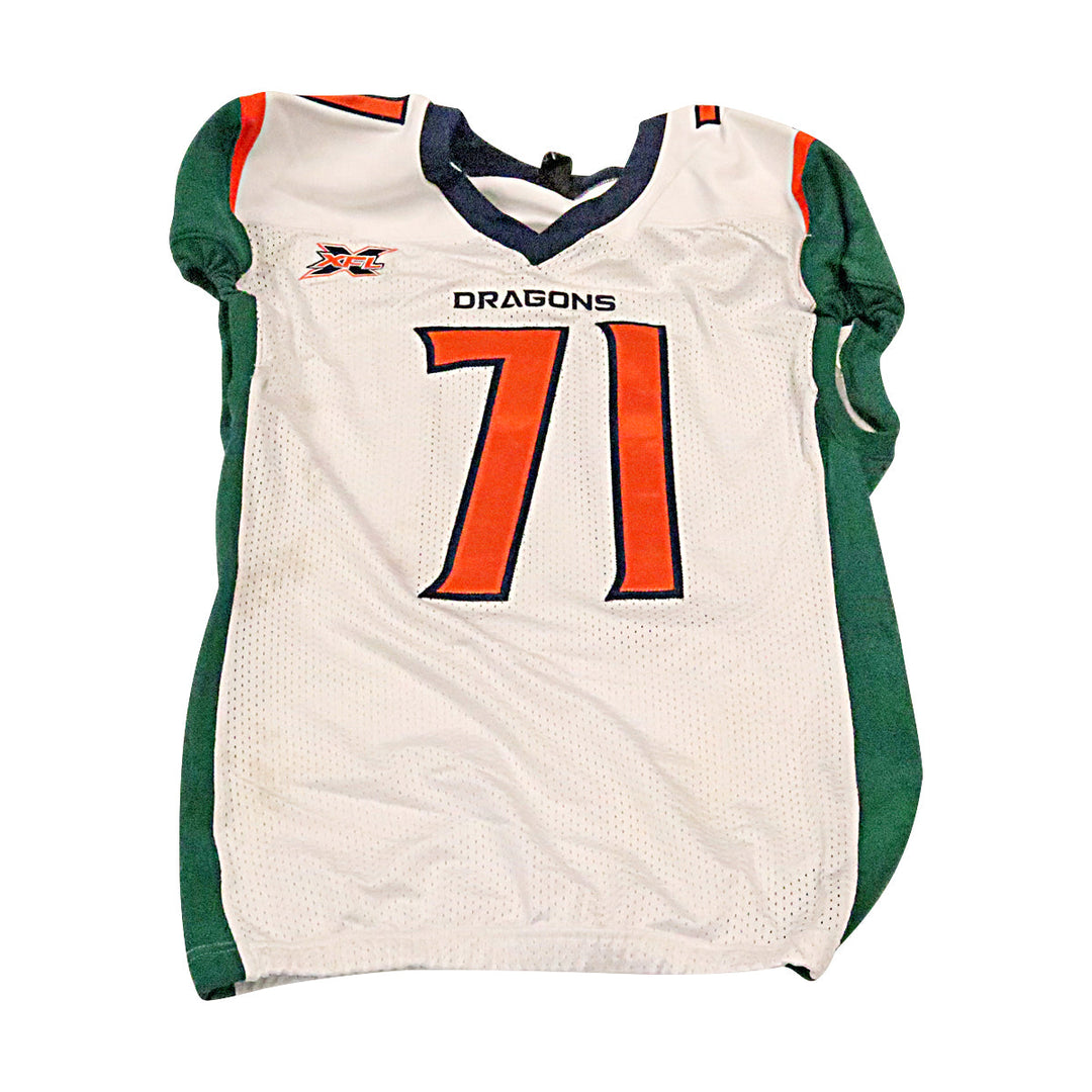 Seattle Dragons 2020 #71 Team Issued Away Jersey XL 