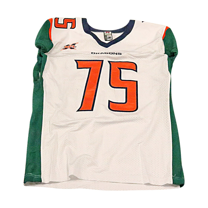 Venzell Boulware Seattle Dragons 2020 Game Issued Away Jersey XL