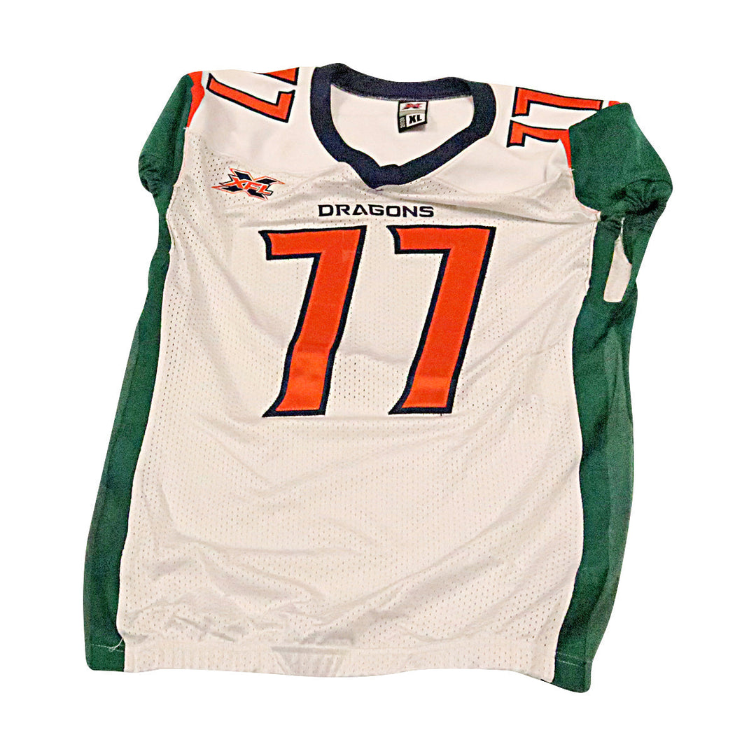 Quinterrius Eatmon Seattle Dragons 2020 Game Issued Away Jersey XL