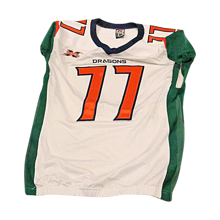 Quinterrius Eatmon Seattle Dragons 2020 Game Issued Away Jersey XL