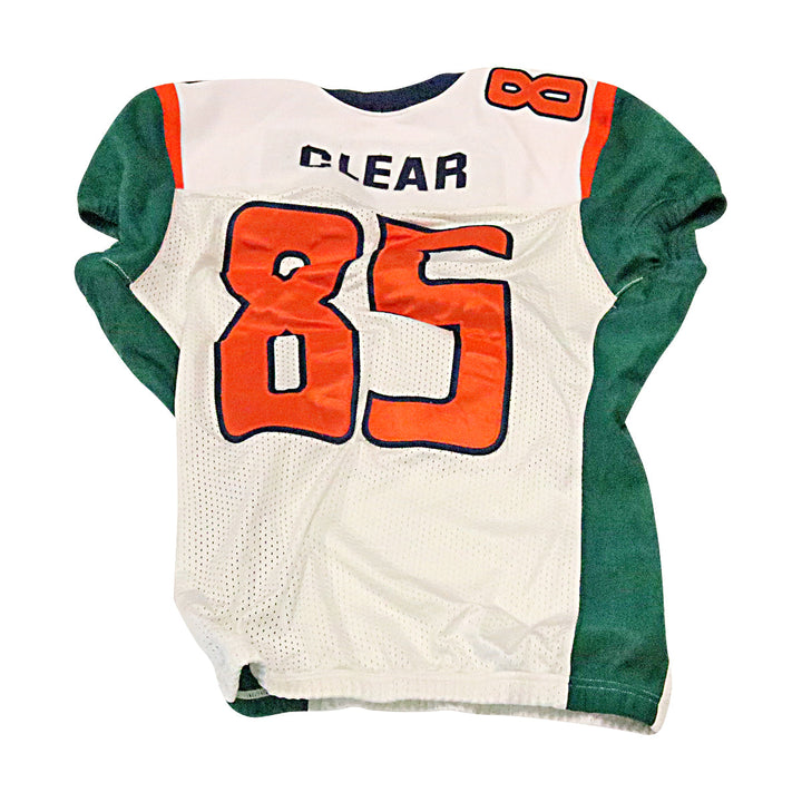 Cameron Clear Seattle Dragons 2020 Game Used Away Jersey L