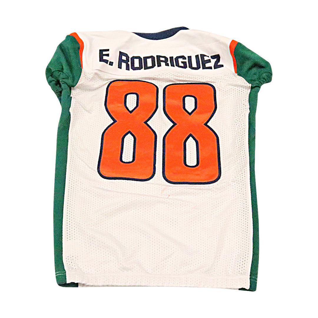 Evan Rodriguez Seattle Dragons 2020 Game Used Away Jersey L