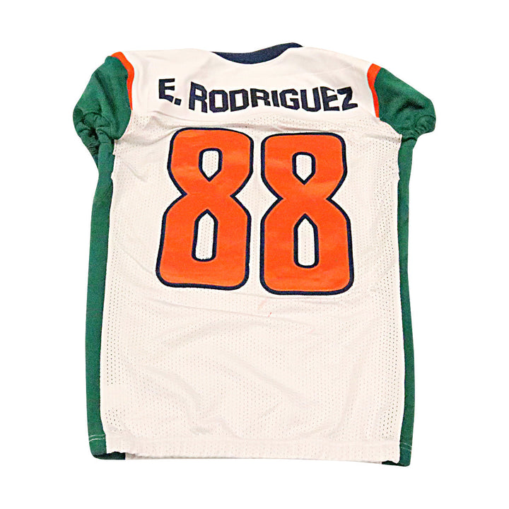 Evan Rodriguez Seattle Dragons 2020 Game Used Away Jersey L