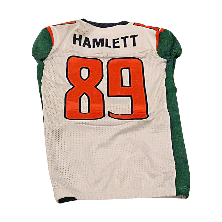 Connor Hamlett Seattle Dragons 2020 Game Used Away Jersey L