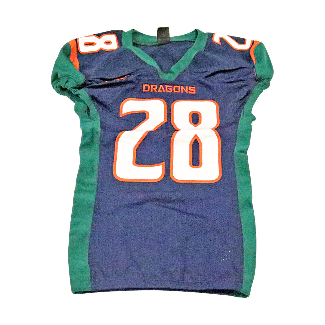 Seattle Dragons 2020 #28 Team Issued Home Jersey S