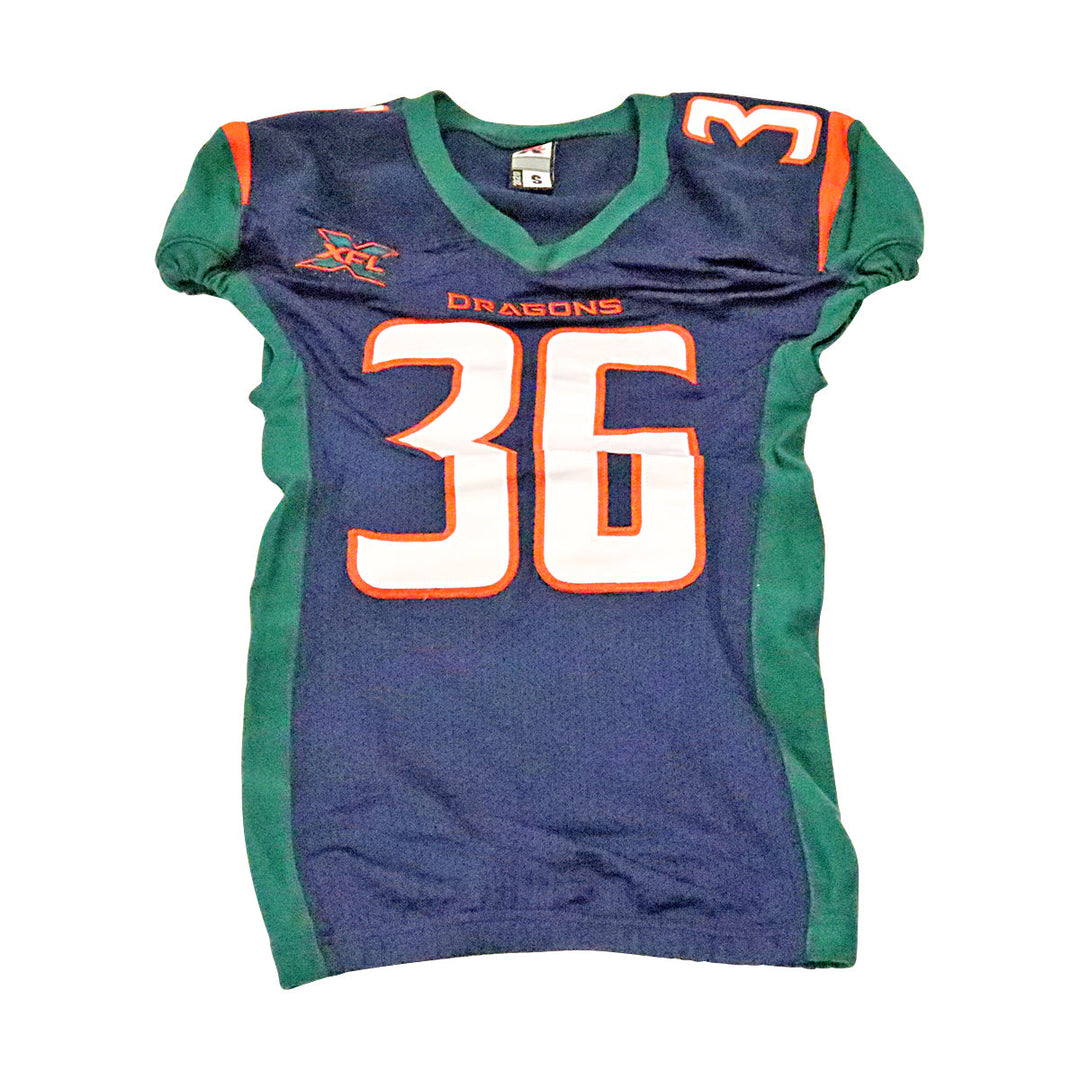 Seattle Dragons 2020 #36 Team Issued Home Jersey S