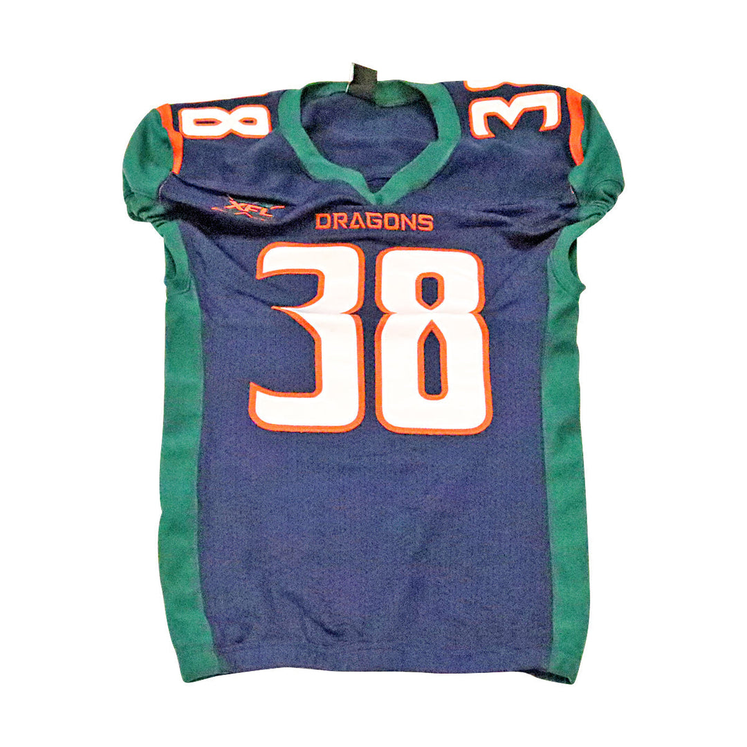Seattle Dragons 2020 #38 Team Issued Home Jersey M