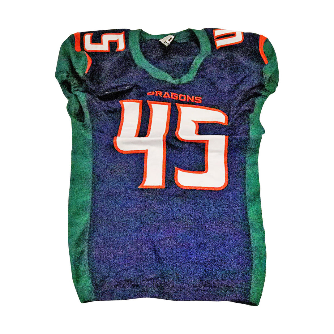 Seattle Dragons 2020 #45 Team Issued Home Jersey M