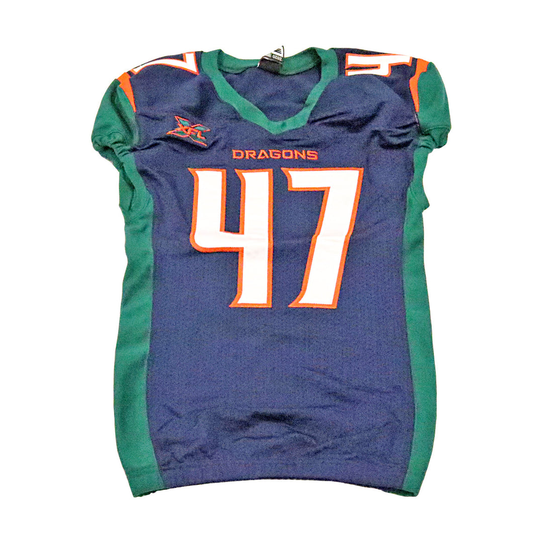 Seattle Dragons 2020 #47 Team Issued Home Jersey M
