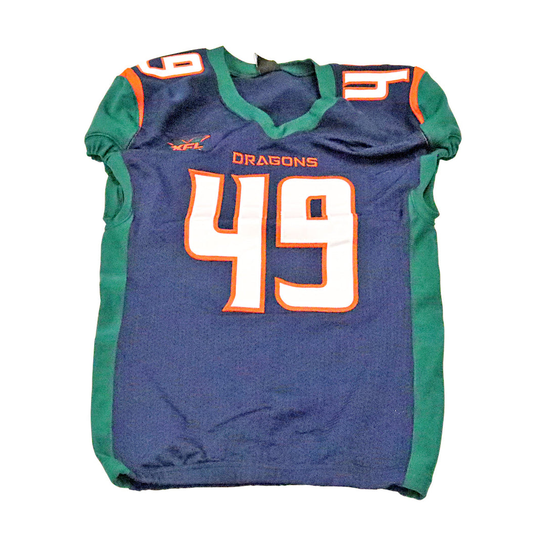 Seattle Dragons 2020 #49 Team Issued Home Jersey L