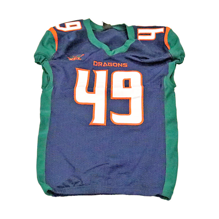 Seattle Dragons 2020 #49 Team Issued Home Jersey L