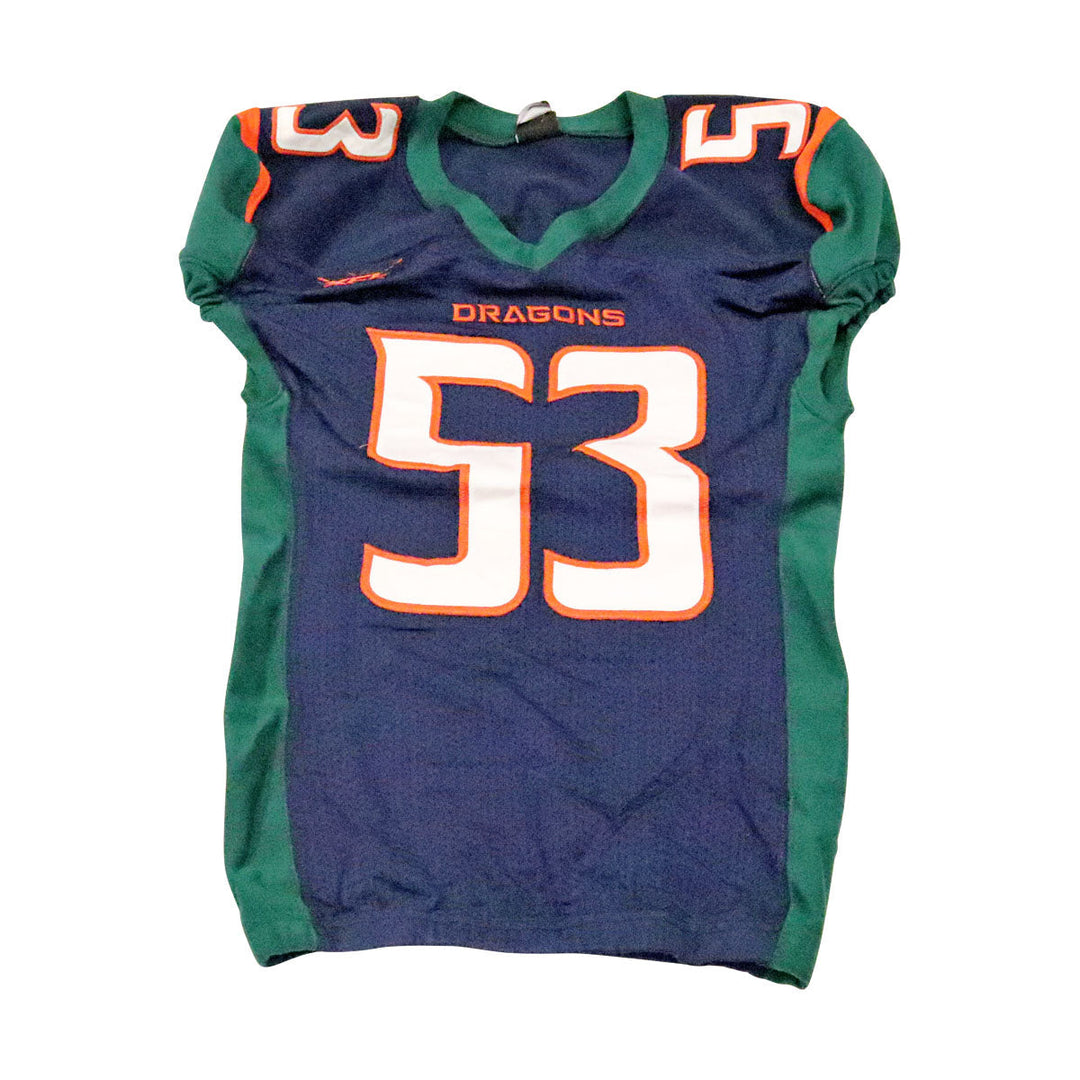 Seattle Dragons 2020 #53 Team Issued Home Jersey M