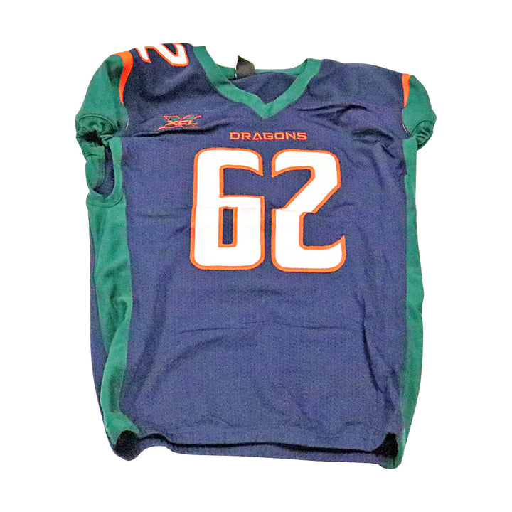 Seattle Dragons 2020 #62 Team Issued Home Jersey XL