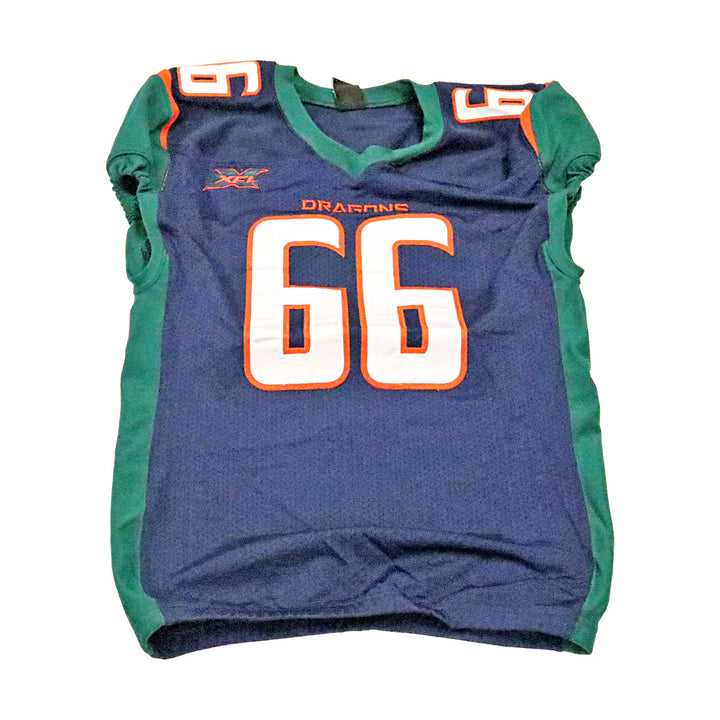 Seattle Dragons 2020 #66 Team Issued Home Jersey XL