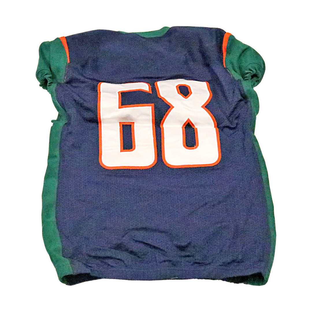 Seattle Dragons 2020 #68 Game Used Home Jersey XL