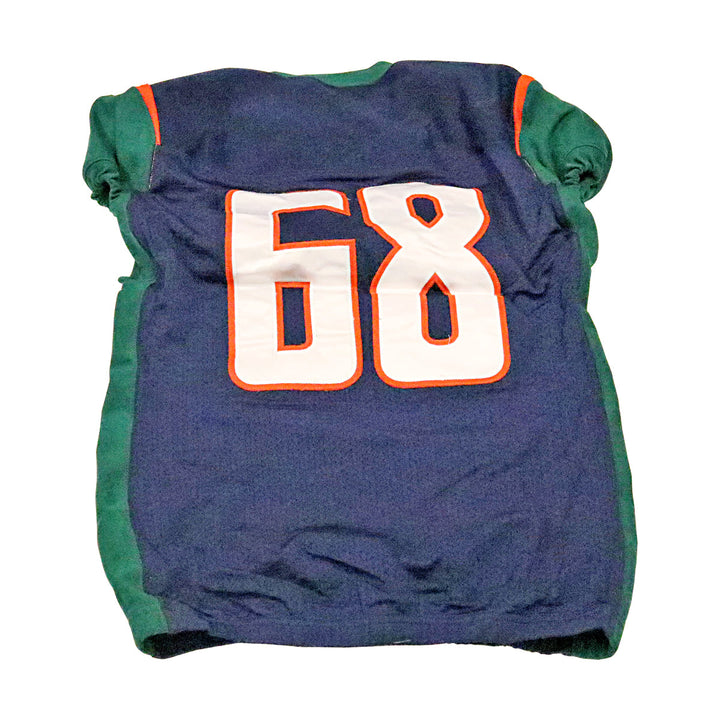 Seattle Dragons 2020 #68 Game Used Home Jersey XL