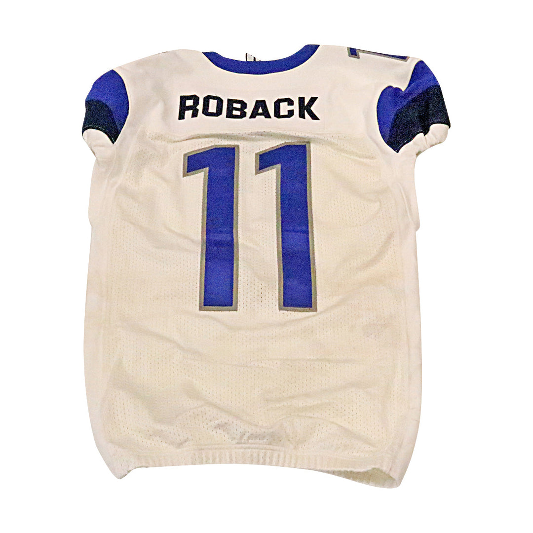 Roback St. Louis Battlehawks 2020 Game Used Away Jersey L