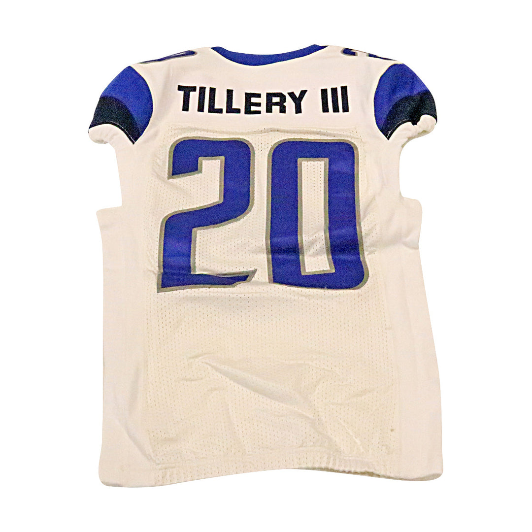 Lenard Tillery III St. Louis Battlehawks 2020 Game Used Away Jersey S