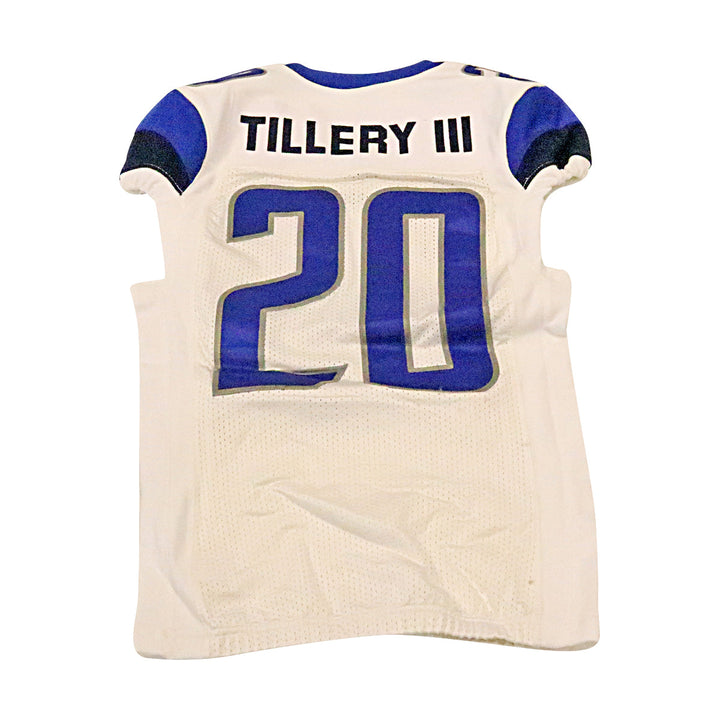 Lenard Tillery III St. Louis Battlehawks 2020 Game Used Away Jersey S