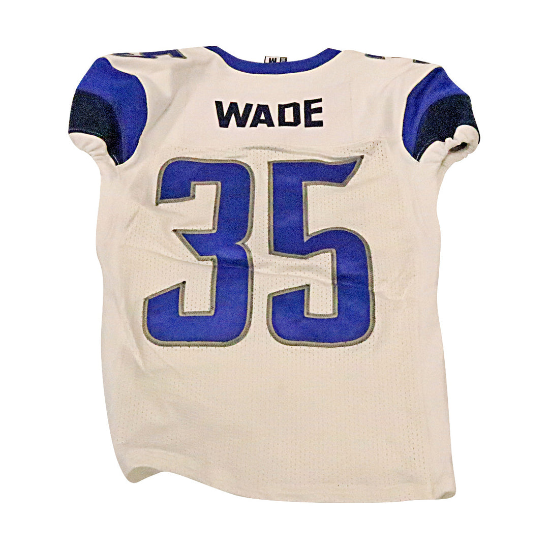 Demontre Wade St. Louis Battlehawks 2020 Game Used Away Jersey M