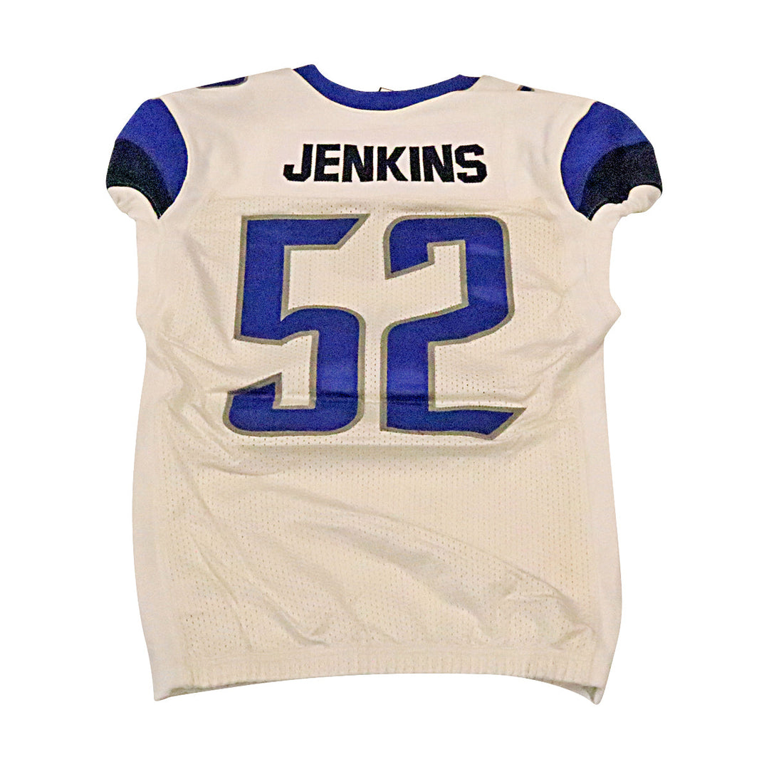 Jenkins St. Louis Battlehawks 2020 Game Used Away Jersey L