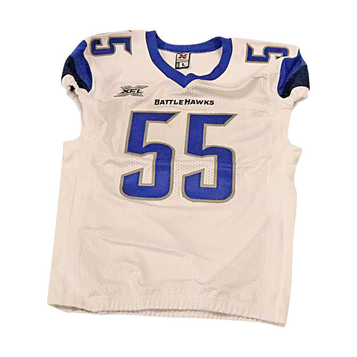 Andrew Ankrah St. Louis Battlehawks 2020 Game Issued Away Jersey L