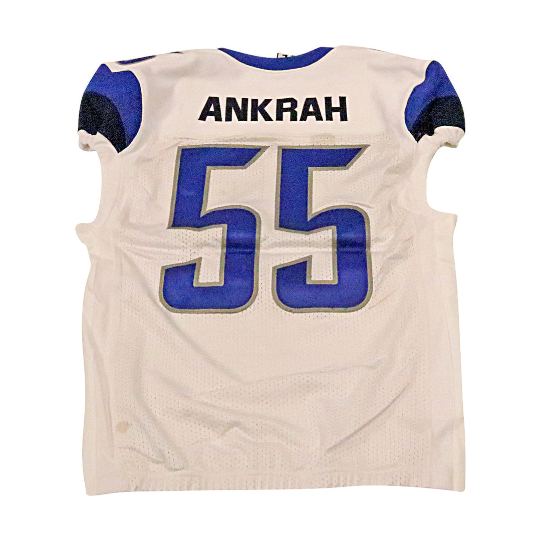 Andrew Ankrah St. Louis Battlehawks 2020 Game Used Away Jersey L