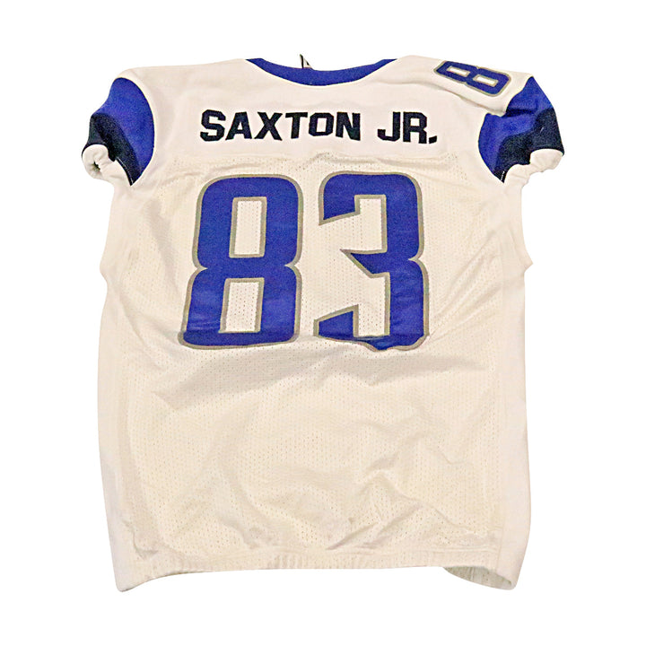 Wes Saxton Jr St. Louis Battlehawks 2020 Game Used Away Jersey XL