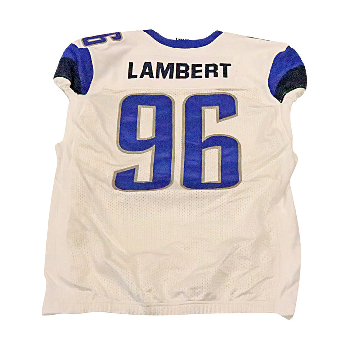 DaVonte Lambert St. Louis Battlehawks 2020 Game Used Away Jersey XL