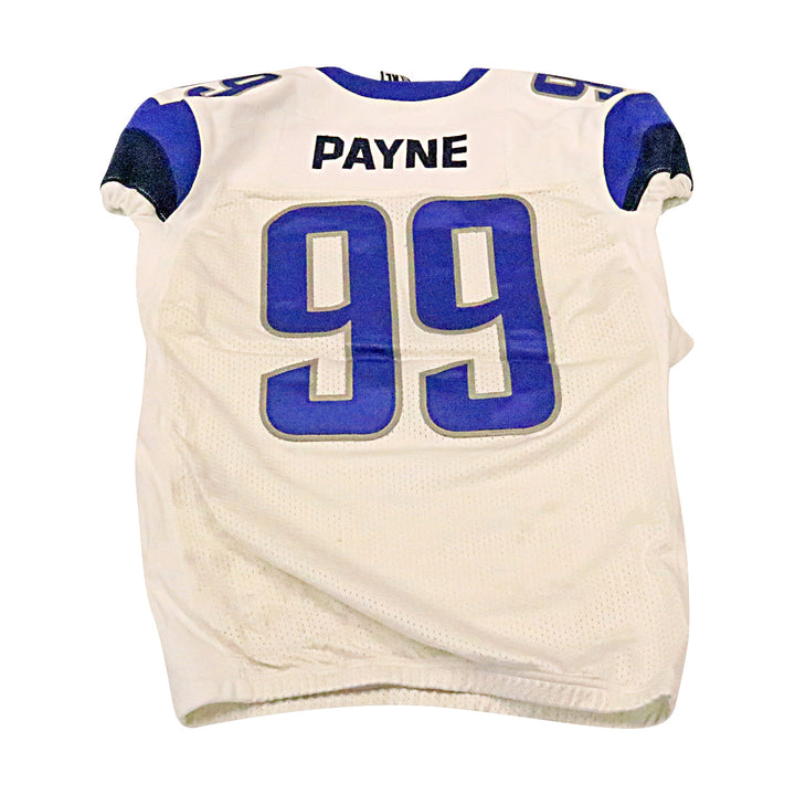 Jake Payne St. Louis Battlehawks 2020 Game Used Away Jersey XL